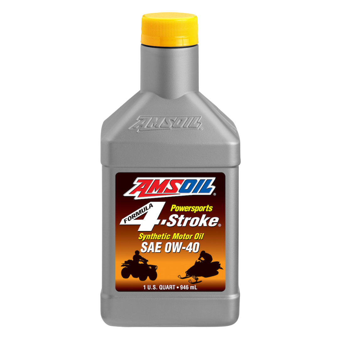 Amsoil Aceite de Motor Sintético AMSOIL Formula 4-Stroke® Powersports 0W-40 1 Cuarto - 946 ml.