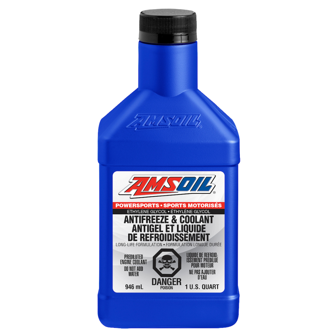 Amsoil Anticongelante y Refrigerante para Motores de Deporte AMSOIL 1 Cuarto - 946 ml.